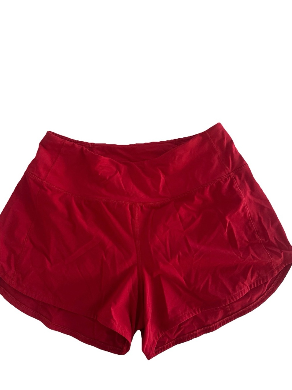 lululemon athletica Bright Red Women's Athletic Shorts